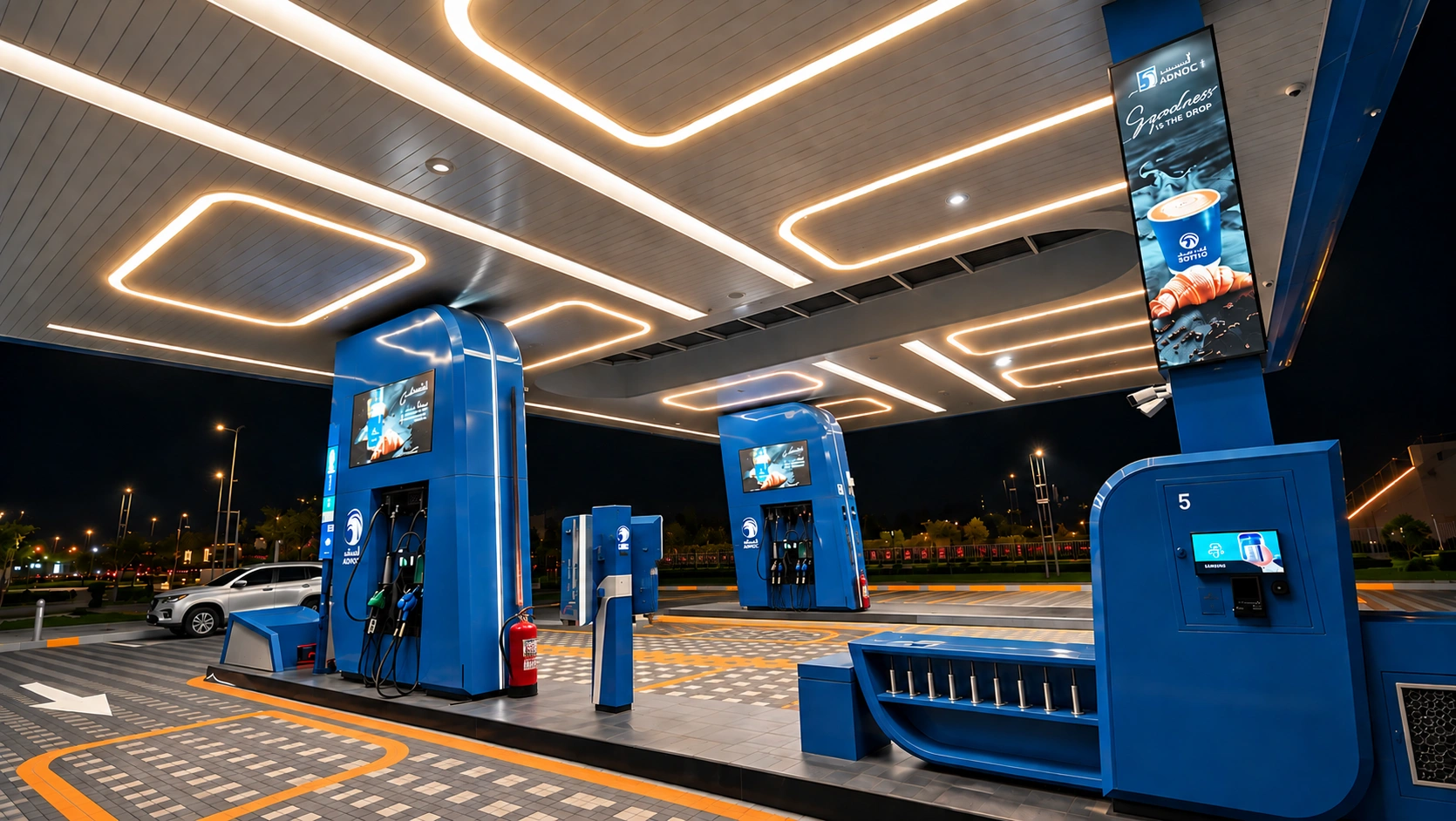 ADNOC EV Hub — Khalidiya