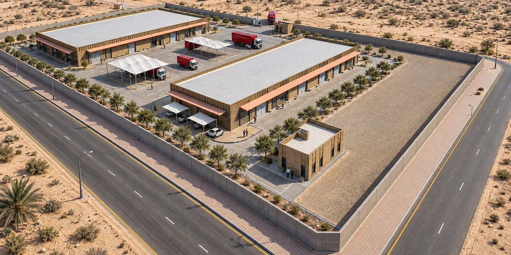 Workshop & Warehouse for Abu Dhabi Police