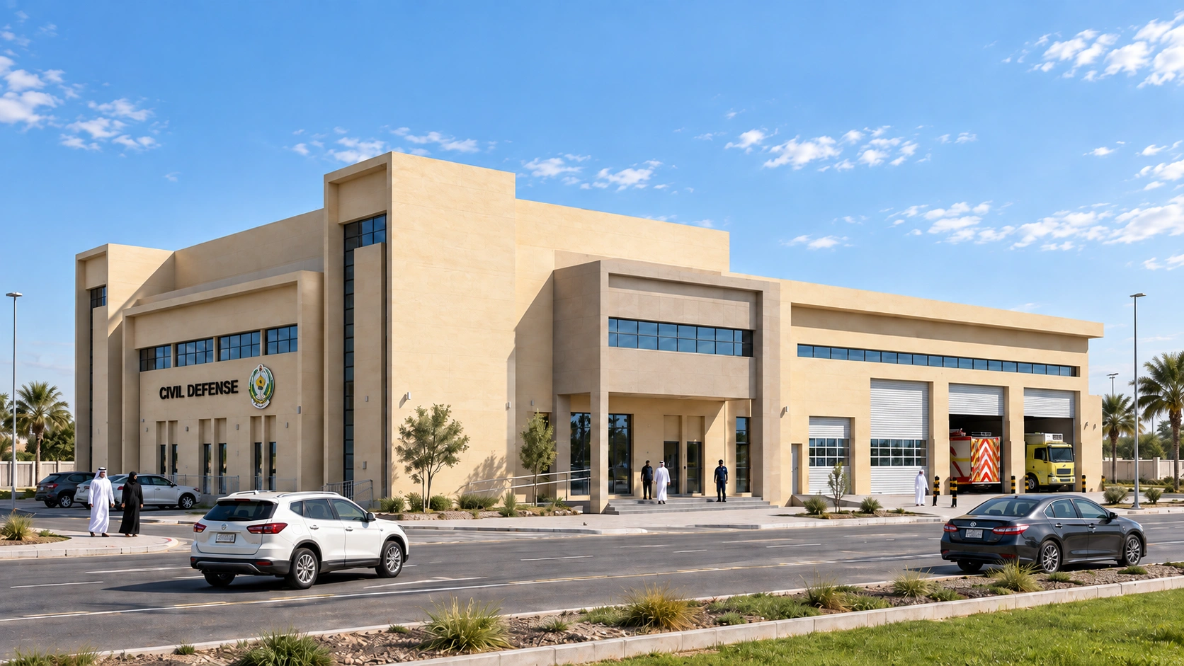 Civil Defense Center, Abu Krayyah