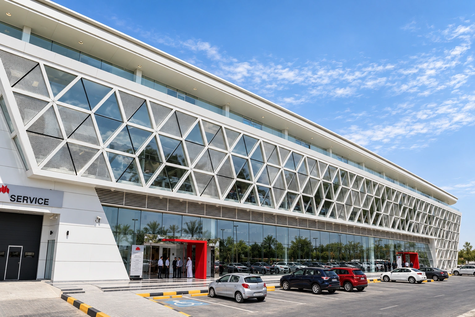 Al Habtoor Royal Car Showroom & Workshop — Musaffah