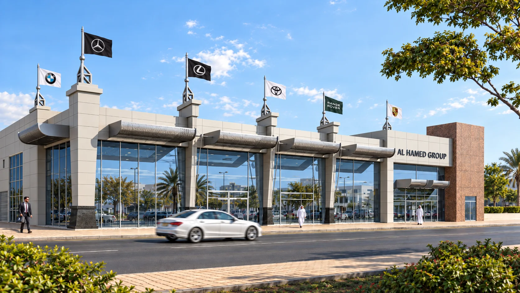 Heavy Vehicle Showroom & Workshop