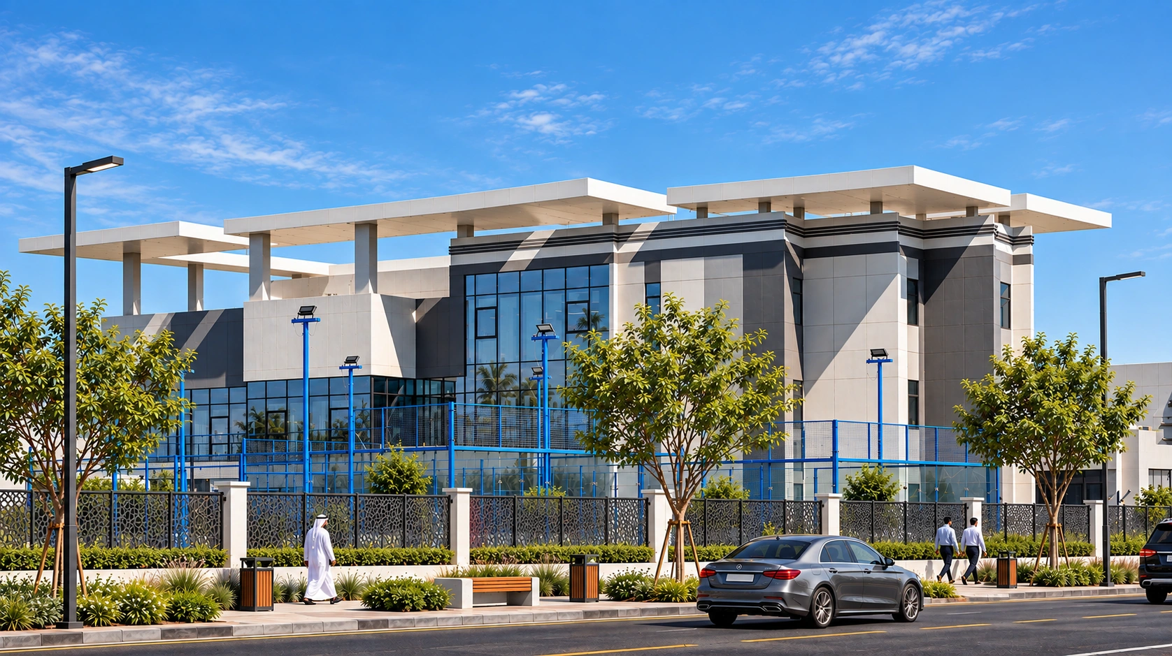 Khalifa Plaza - Community & Commercial Center