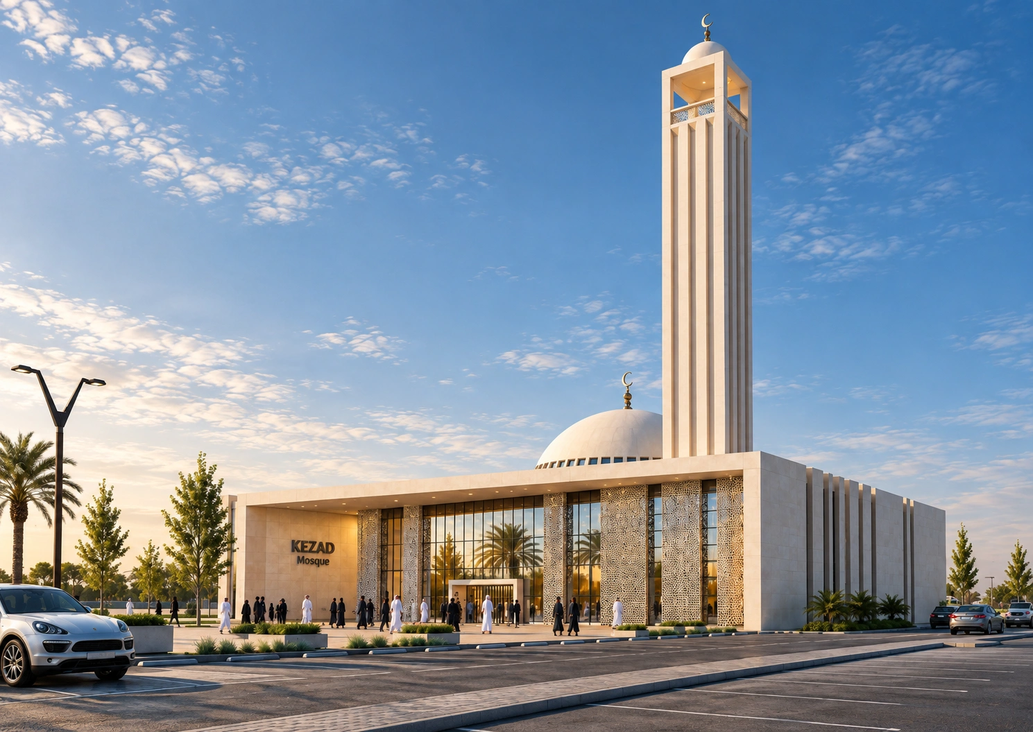 KIZAD Truck Plaza Mosque