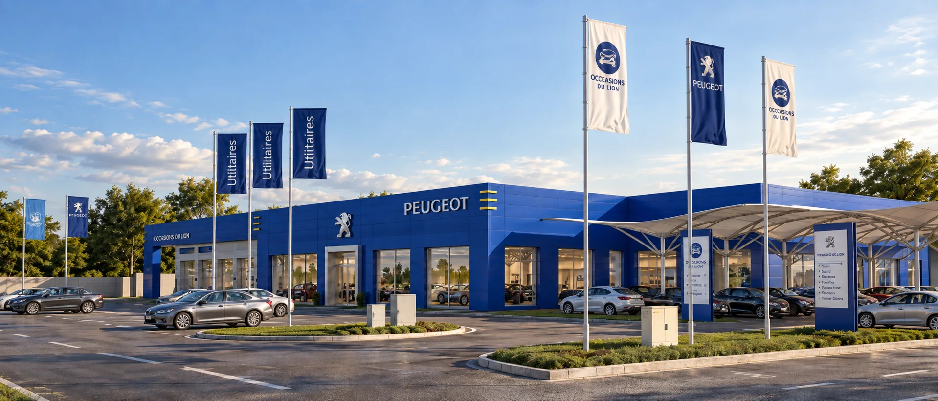 Peugeot Showroom & Workshop