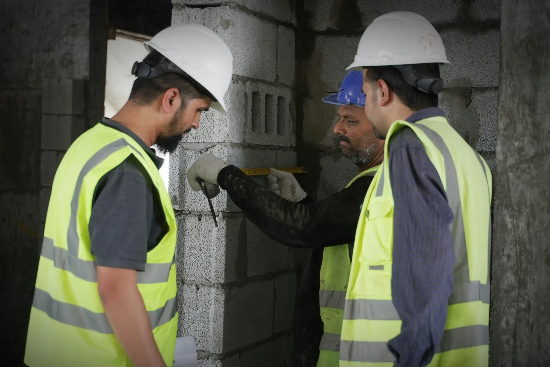 Construction site supervision
