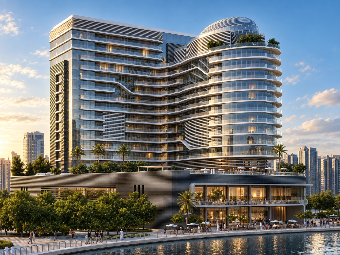 ZCHF Mixed-Use Development, designed by ALSUWEIDI